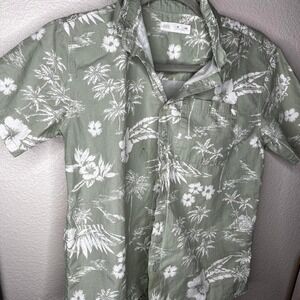 ZARA boys 3 pcs bundle shirts sz 10 Casual Lounge Tropical Summer Resort